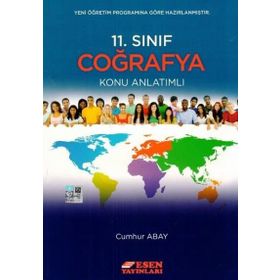 11.Sınıf Coğrafya Konu Anlatımlı Esen Yayınları