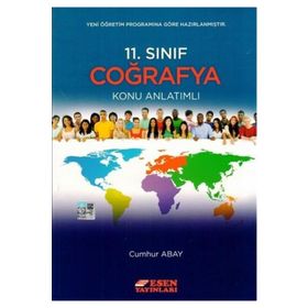 11.Sınıf Coğrafya Konu Anlatımlı Esen Yayınları