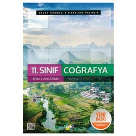 11.Sınıf Coğrafya Konu Anlatımlı Fdd Yayınları