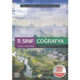 11.Sınıf Coğrafya Konu Anlatımlı Fdd Yayınları
