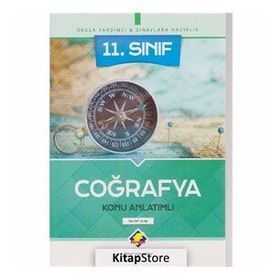11. Sınıf Coğrafya Konu Anlatımlı - Okula Yardımcı - Aykut Yüceil Çiğdem Çelikbilek