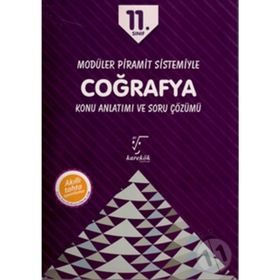11.Sınıf Coğrafya Konu Anlatımlı Soru Çözümü - Karekök Yayınları