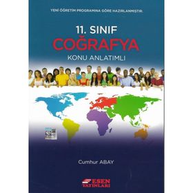 11. Sınıf Coğrafya Konu Özetli Soru Bankası Esen Yayınları