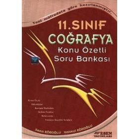 11. Sınıf Coğrafya Konu Özetli Soru Bankası Esen Yayınları