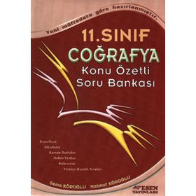 11. Sınıf Coğrafya Konu Özetli Soru Bankası Esen Yayınları