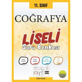 11. Sınıf Coğrafya Liseli Soru Bankası-Pano Yayınları