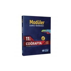 11.Sınıf Coğrafya Modüler Soru Bankası Eğitim Vadisi Yayınları