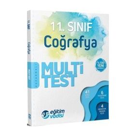 11.Sınıf Coğrafya Multi Test Soru Bankası - Eğitim Vadisi Yayınları
