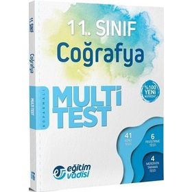 11.Sınıf Coğrafya Multi Test Soru Bankası - Eğitim Vadisi Yayınları