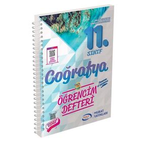 11.Sınıf Coğrafya Öğrencim Defteri Murat Yayınları