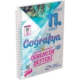 11.Sınıf Coğrafya Öğrencim Defteri Murat Yayınları