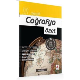 11. Sınıf Coğrafya Özet - Adile Dokak