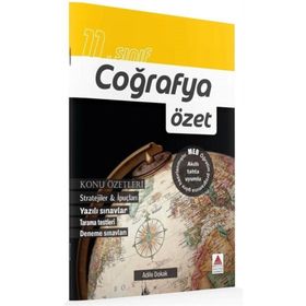 11. Sınıf Coğrafya Özet - Adile Dokak