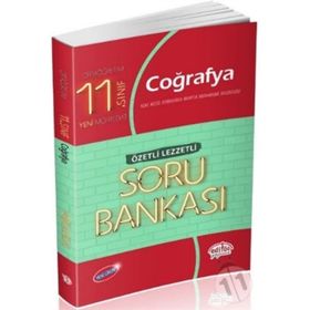 11. Sınıf Coğrafya Özetli Lezzetli Soru Bankası - Editör Yayınevi