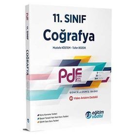 11.Sınıf Coğrafya PDF Eğitim Vadisi Yayınları