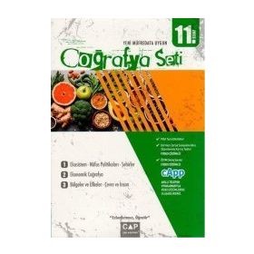 11.Sınıf Coğrafya Seti 2019-20 - Çap Yayınları