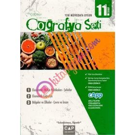 11.Sınıf Coğrafya Seti 2019-20 - Çap Yayınları