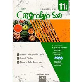 11.Sınıf Coğrafya Seti 2019-20 - Çap Yayınları