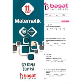11. Sınıf Coğrafya Soru Bankası Başat Yayınları