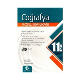 11. Sınıf Coğrafya Soru Bankası Bilgi Sarmal Yayınları