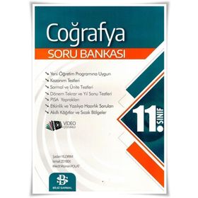 11. Sınıf Coğrafya Soru Bankası Bilgi Sarmal Yayınları
