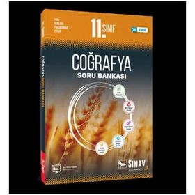 11. Sınıf Coğrafya Soru Bankası Çek Kopar - Sınav Yayınları
