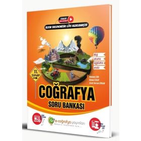 11. Sınıf Coğrafya Soru Bankası - E-coğrafya Yayınları