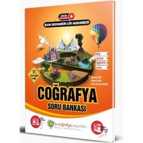 11. Sınıf Coğrafya Soru Bankası - E-coğrafya Yayınları