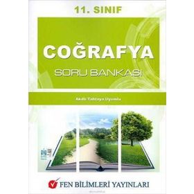 11.Sınıf Coğrafya Soru Bankası Fen Bilimleri Yayınları