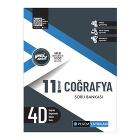 11. Sınıf Coğrafya Soru Bankası - Pegem Akademi Yayıncılık