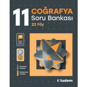11. Sınıf Coğrafya Soru Bankası Tudem Eğitim