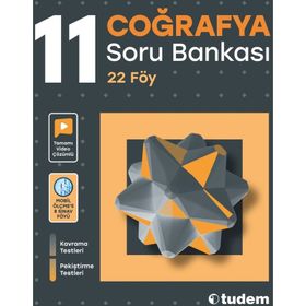 11. Sınıf Coğrafya Soru Bankası Tudem Eğitim