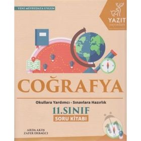11.Sınıf Coğrafya Soru Bankası Yazıt Yayınları