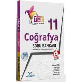 11.Sınıf Coğrafya Tek Serisi Video Çözümlü Soru Bankası Yayın Den
