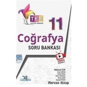 11.Sınıf Coğrafya Tek Serisi Video Çözümlü Soru Bankası Yayın Den