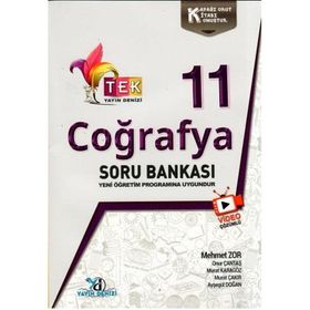11.Sınıf Coğrafya Tek Serisi Video Çözümlü Soru Bankası Yayın Den
