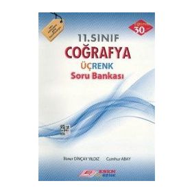 11. Sınıf Coğrafya Üç Renk Soru Bankası Esen Yayınları