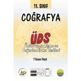 11. Sınıf Coğrafya Ünite Değerlendirme Sınavı-Pano Yayınları
