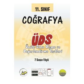 11. Sınıf Coğrafya Ünite Değerlendirme Sınavı-Pano Yayınları