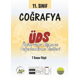 11. Sınıf Coğrafya Ünite Değerlendirme Sınavı-Pano Yayınları
