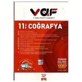 11. Sınıf Coğrafya VAF Serisi-Çap Yayınları