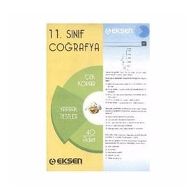 11. Sınıf Coğrafya Yaprak Test - Eksen Yayınları