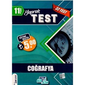 11. Sınıf Coğrafya Yaprak Test-Tümler Yayınları