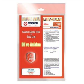 11. SINIF DIL VE ANLATIM 24 ADET KKT & 16 ADET ÖT - KOMISYON