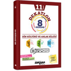 11. Sınıf Din Kültürü ve Ahlak Bilgisi Dekatlon 8 Deneme-Ankara Yayınları