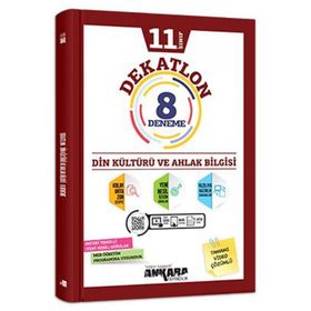 11. Sınıf Din Kültürü ve Ahlak Bilgisi Dekatlon 8 Deneme-Ankara Yayınları