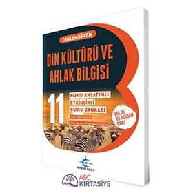 11. Sınıf Din Kültürü Ve Ahlak Bilgisi Dinlendiren Konu Anlatımlı Etkinlikli Soru Bankası Eker Test