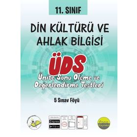 11. Sınıf Din Kültürü ve Ahlak Bilgisi Ünite Değerlendirme Sınavı-Pano Yayınları
