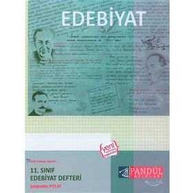 11. Sınıf Edebiyat Defteri Pandül Yayınları