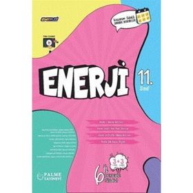 11.Sınıf Enerji 6 Deneme Sınavı Palme Yayınevi